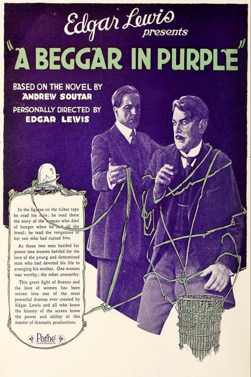 A Beggar in Purple (1920) poster