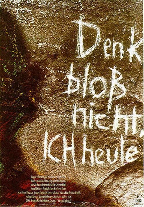 Denk bloß nicht, ich heule (1965) poster
