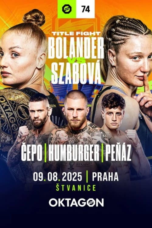 OKTAGON 74: Bolander vs. Szabová (2025) poster