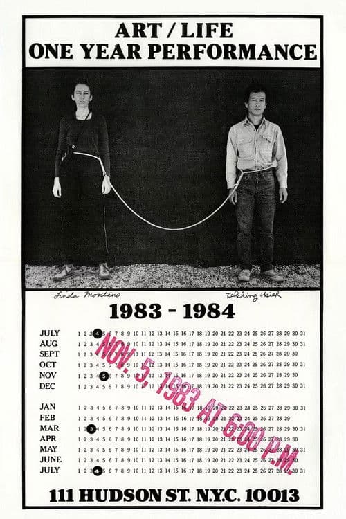 One Year Performance 1983-1984 (Rope Piece) (1984) poster