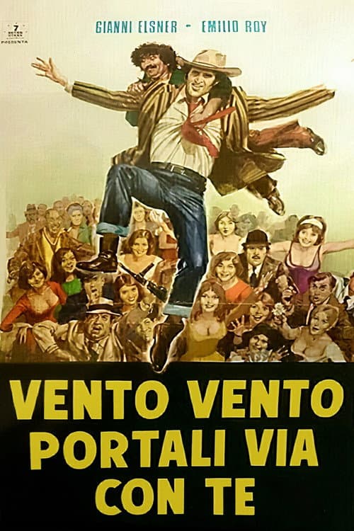Vento, vento, portali via con te (1976) poster