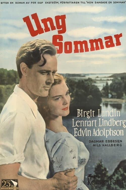 Ung sommar (1954) poster