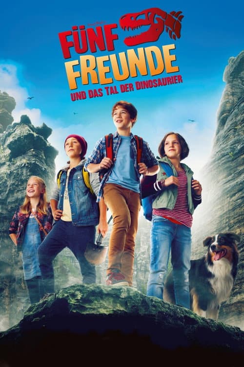 Fünf Freunde und das Tal der Dinosaurier (2018) poster