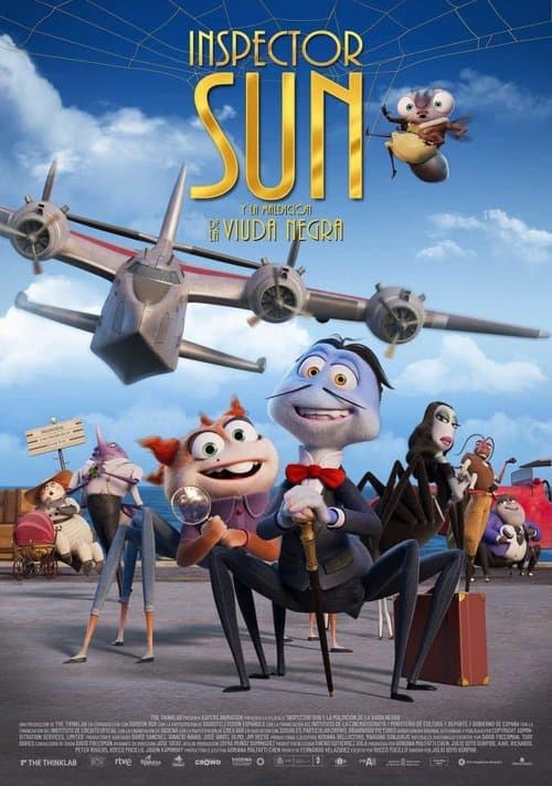 Inspector Sun and the Curse of the Black Widow (2022) poster