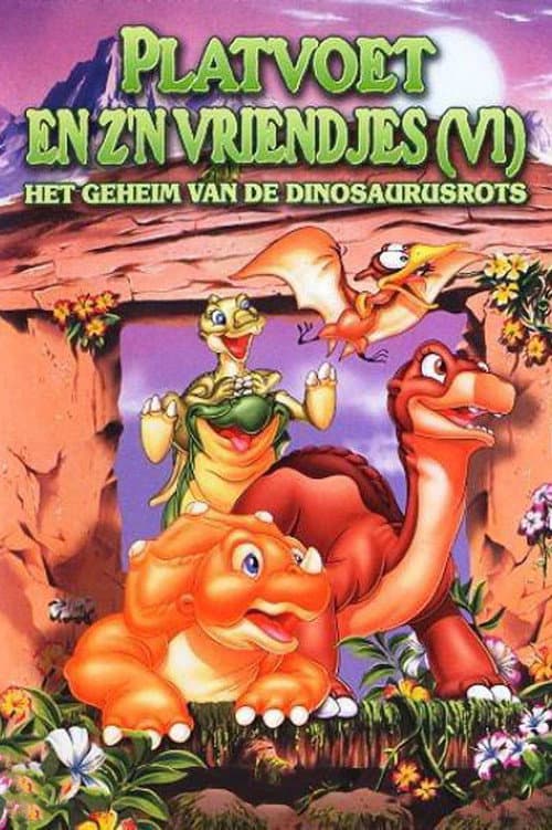 Platvoet en z'n vriendjes (VI) - Het geheim van de dinosaurusrots (1998) poster