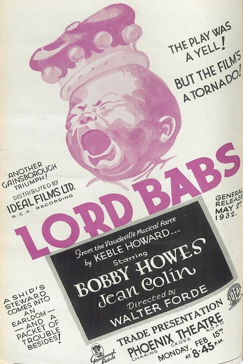 Lord Babs (1932) poster