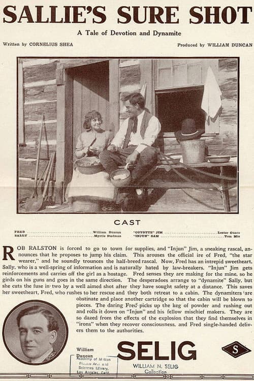 Sallie's Sure Shot (1913) poster