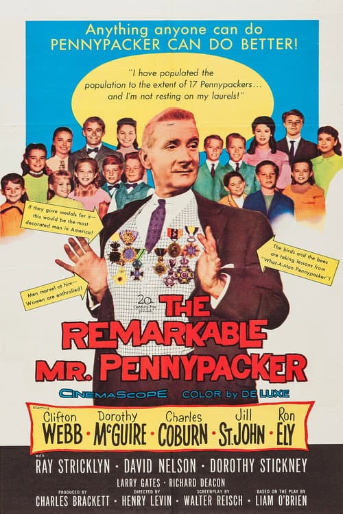 The Remarkable Mr. Pennypacker (1959) poster