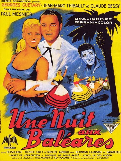 Une nuit aux Baléares (1957) poster