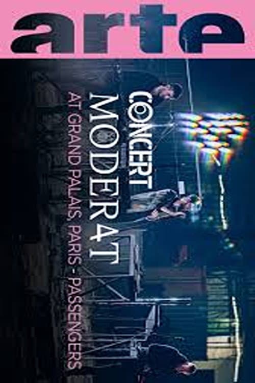 Moderat Passengers: Grand Palais (2021) poster