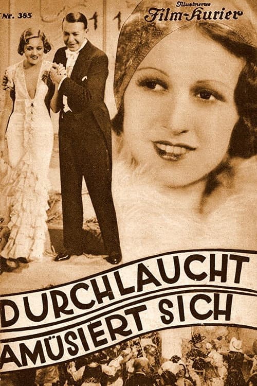 Durchlaucht amüsiert sich (1932) poster