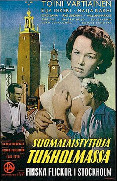 Suomalaistyttöjä Tukholmassa (1952) poster