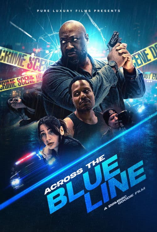 Across the blue line (2025) poster