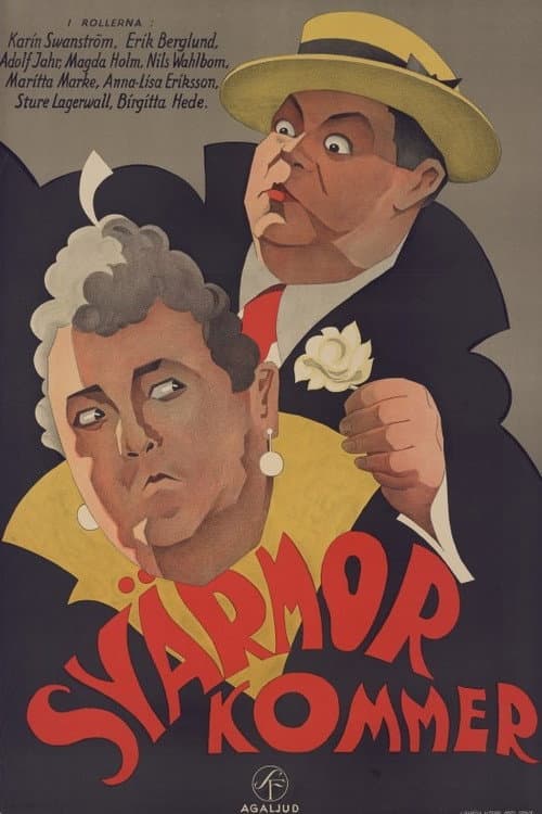 Svärmor kommer (1932) poster