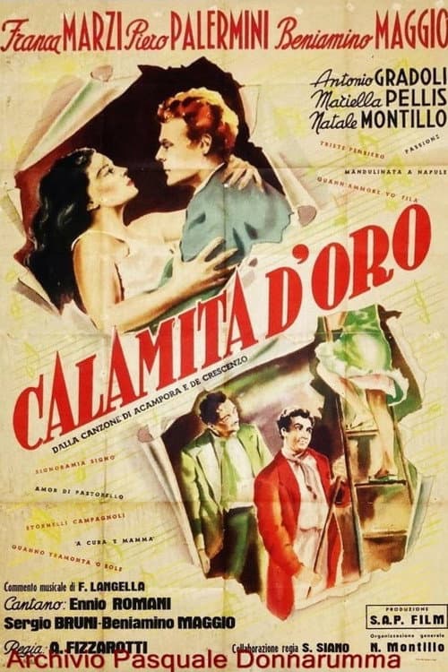 Calamita d'oro (1948) poster