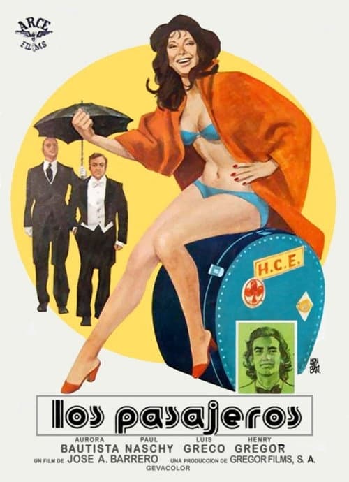 Los Pasajeros (1975) poster