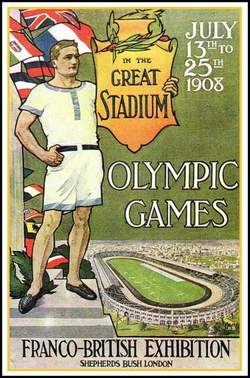 Jeux Olympiques de Londres (1908) poster