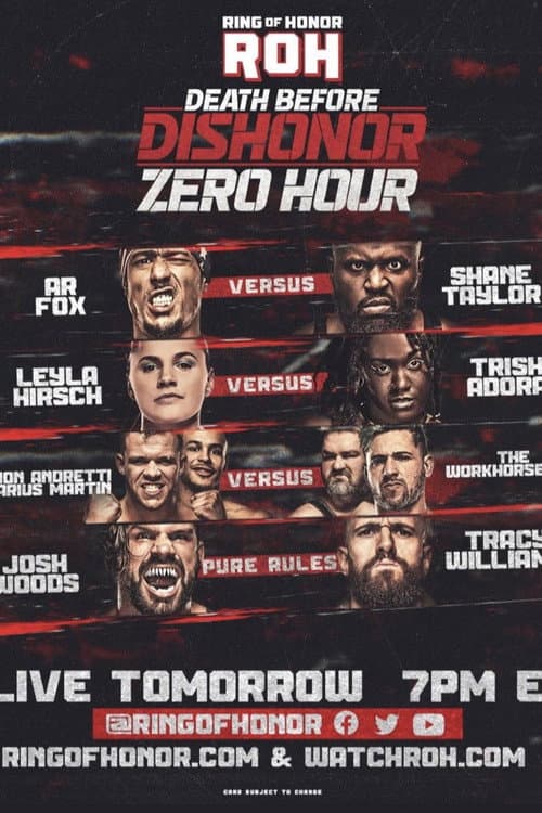 ROH: Death Before Dishonor Zero Hour (2023) poster