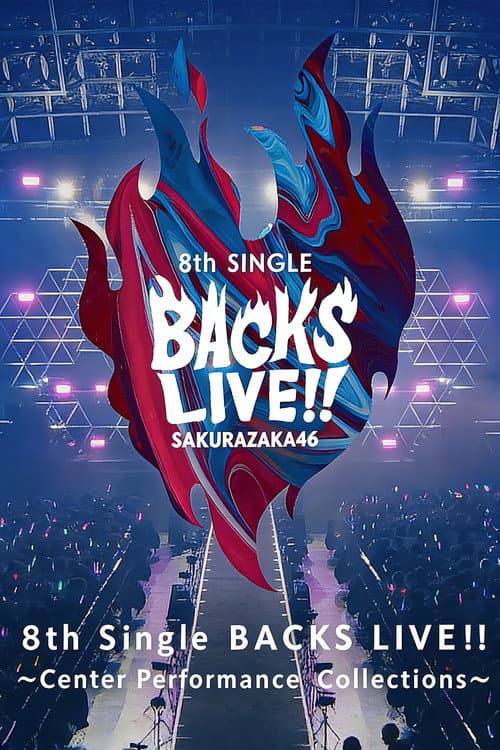 櫻坂46『Sakurazaka46 8th Single BACKS LIVE!! ~Center Performance Collections~』 (2024) poster