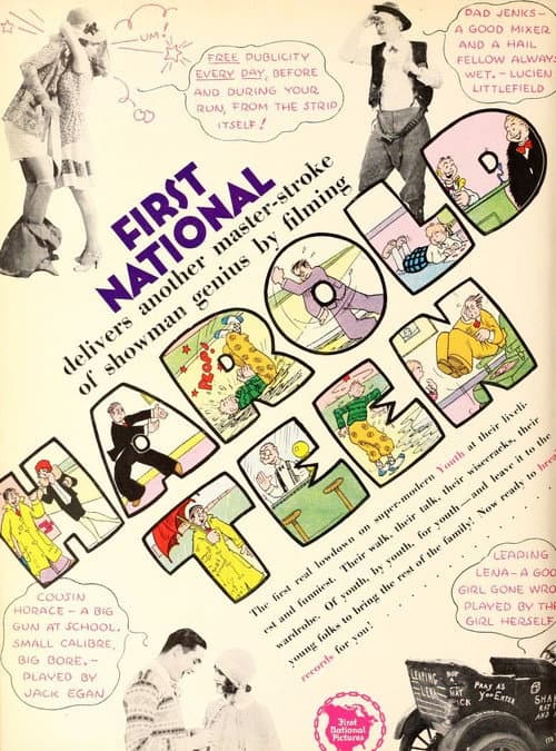 Harold Teen (1928) poster