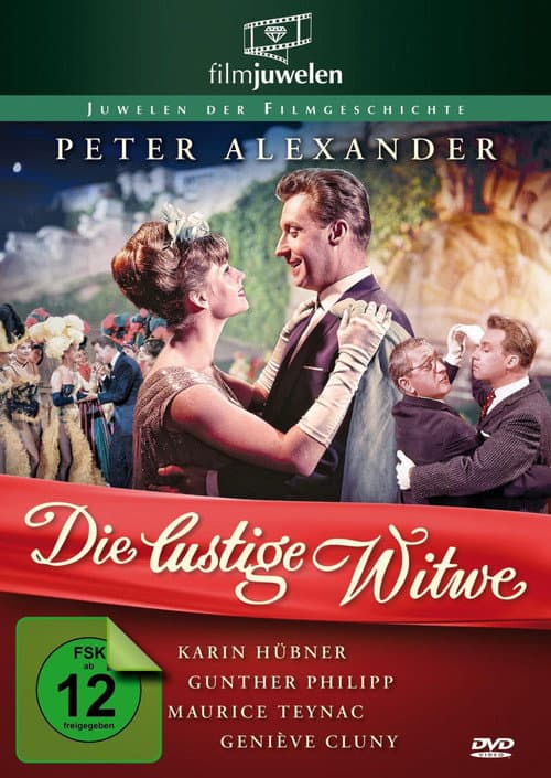 Die lustige Witwe (1962) poster