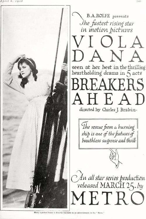Breakers Ahead (1918) poster