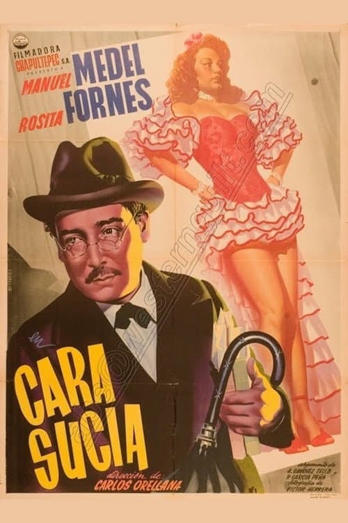 Cara sucia (1949) poster