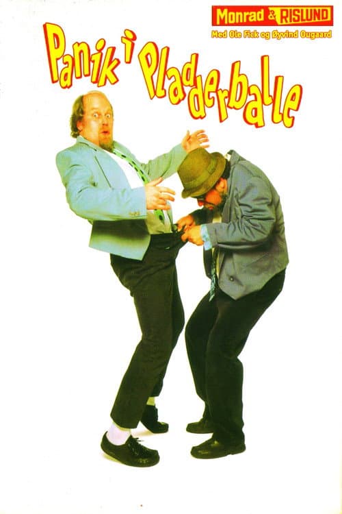 Monrad & Rislund: Panik i Pladderballe (1995) poster