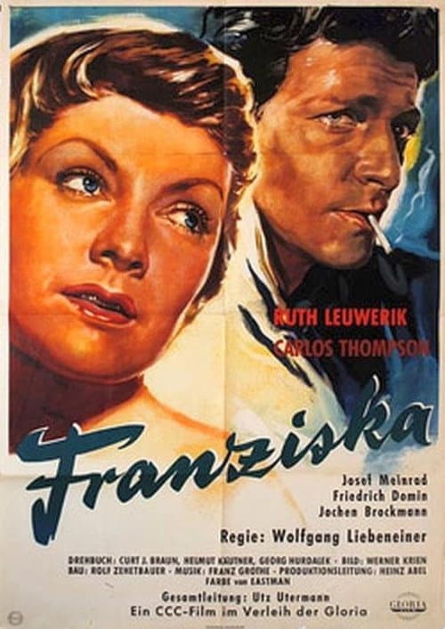 Auf Wiedersehen, Franziska! (1957) poster