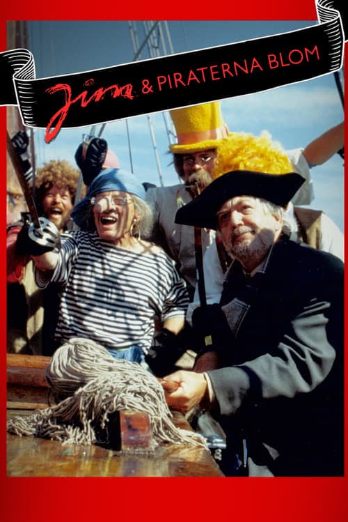 Jim och piraterna Blom (1987) poster