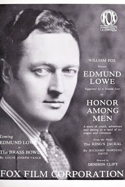 Honor Among Men (1924) poster