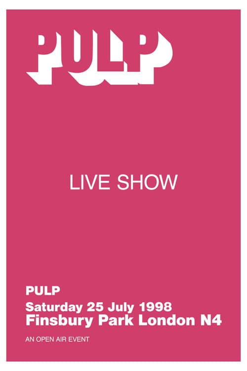 Pulp: The Park is Mine (1998) poster