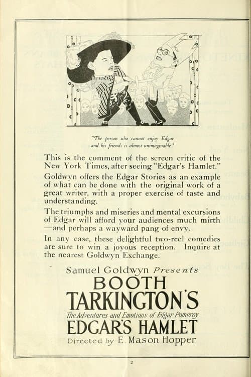 Edgar's Hamlet (1920) poster