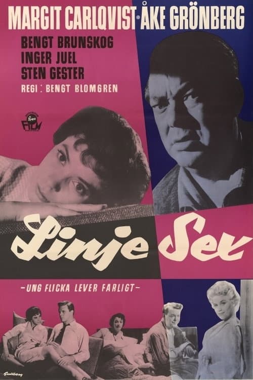 Linje sex (1958) poster