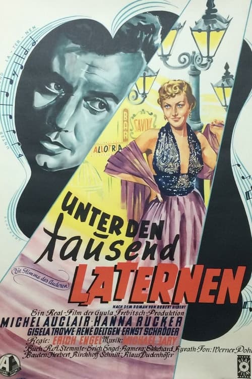 Unter den tausend Laternen (1952) poster