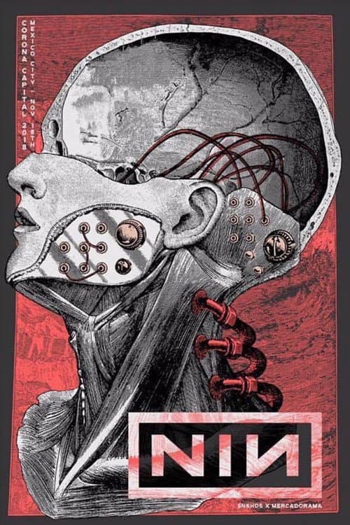 Nine Inch Nails: Corona Capital Festival, Mexico City (2018) poster