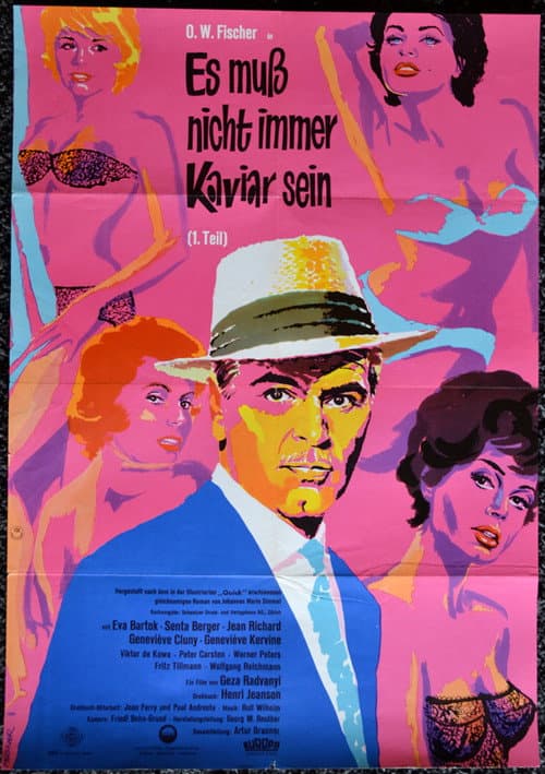Es muß nicht immer Kaviar sein (1961) poster