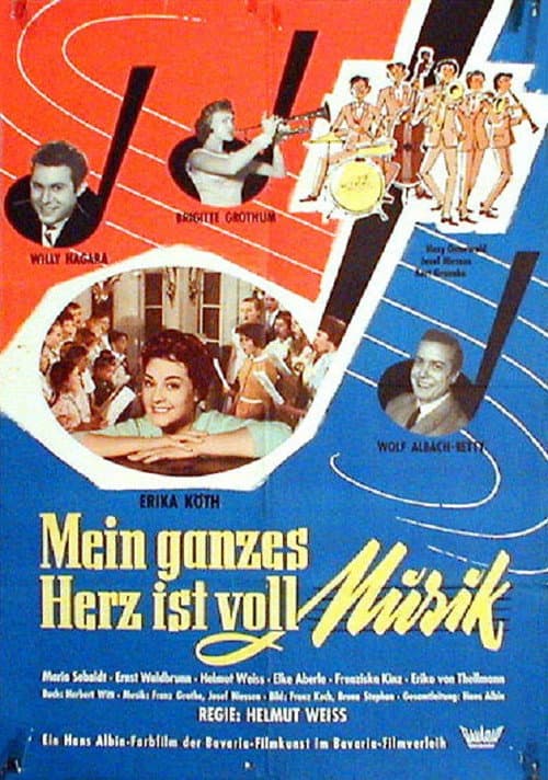 Mein ganzes Herz ist voll Musik (1959) poster