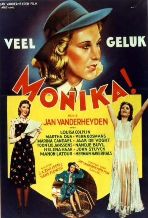 Veel geluk, Monika! (1941) poster