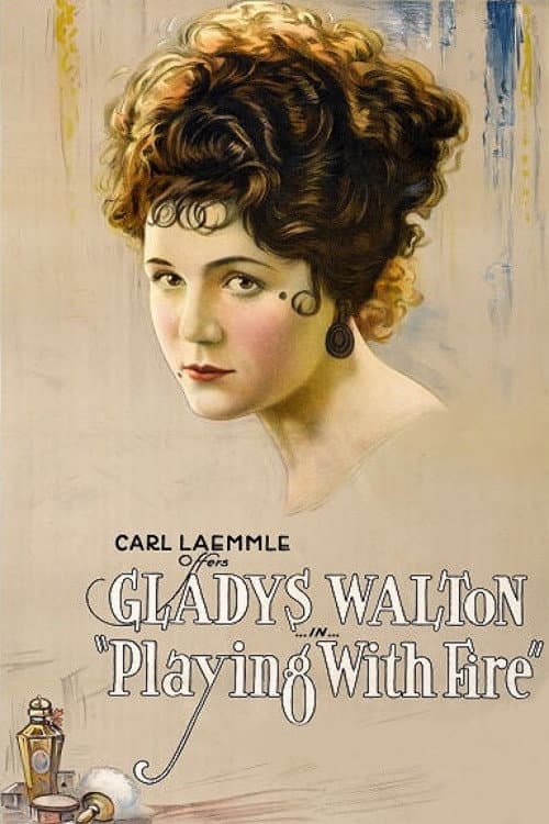 Playing with Fire (1921) poster