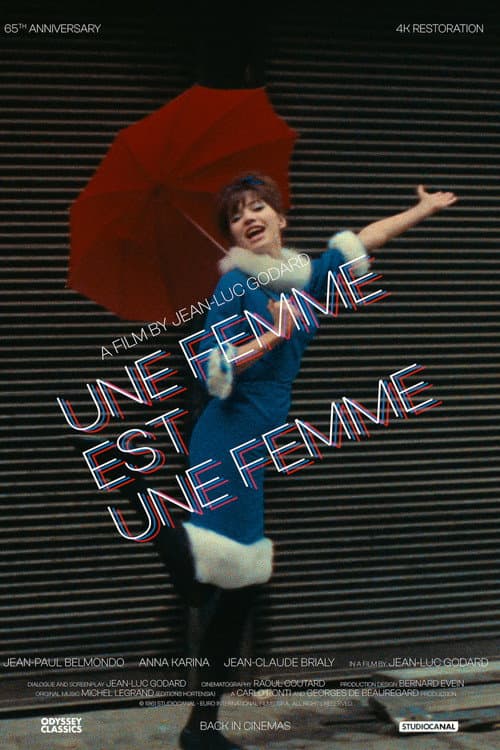 Une femme est une femme (1961) poster