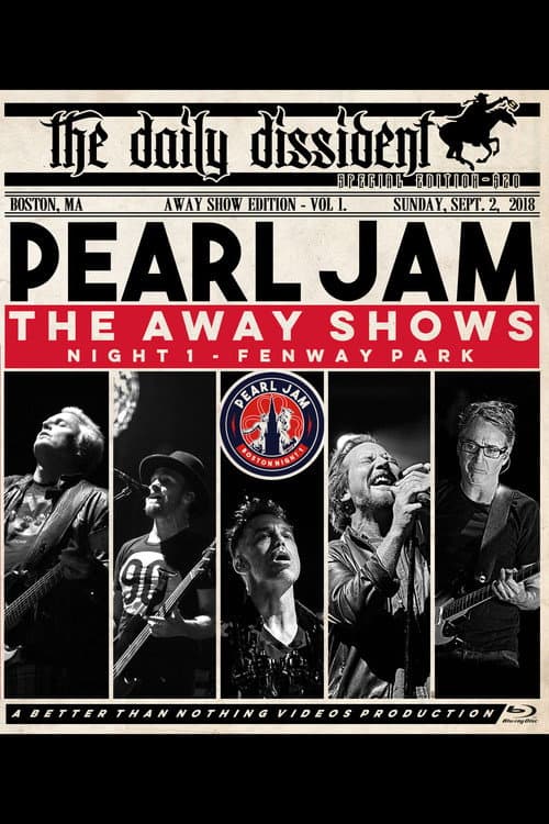 Pearl Jam: Fenway Park 2018 - Night 1 - The Away Shows [BTNV] (2018) poster