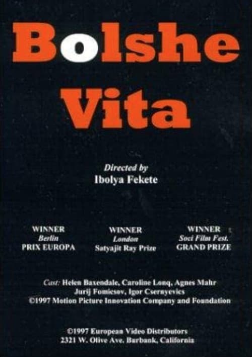 Bolse vita (1996) poster