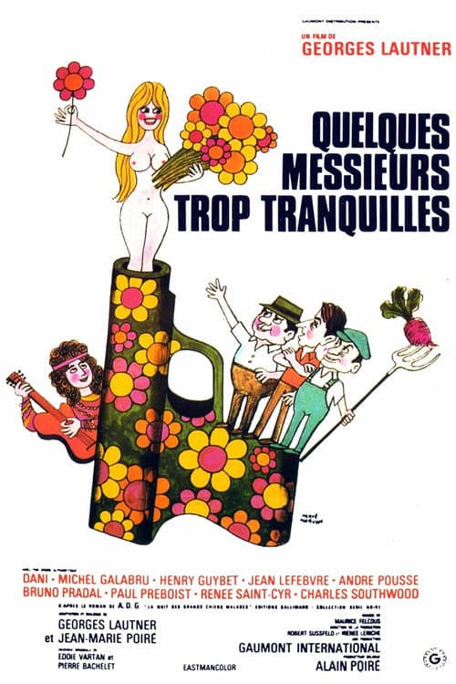 Quelques messieurs trop tranquilles (1973) poster