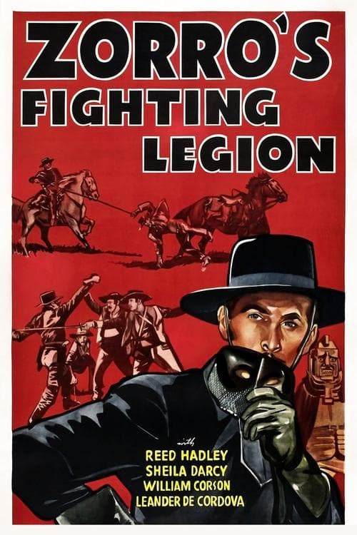 Zorro's Fighting Legion (1939) poster