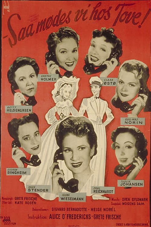 Saa mødes vi hos Tove (1946) poster