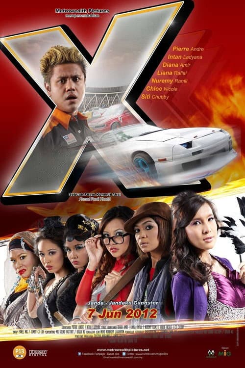 X: Janda-Jandaku Gangster (2012) poster