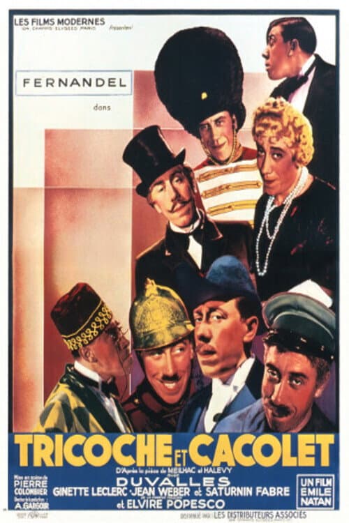 Tricoche et Cacolet (1938) poster