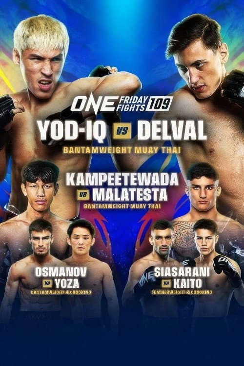 ONE Friday Fights 109: Yod-IQ vs. Delval (2025) poster