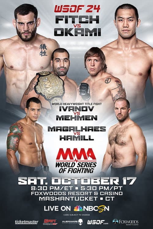 World Series of Fighting 24: Fitch vs. Okami (2015) poster